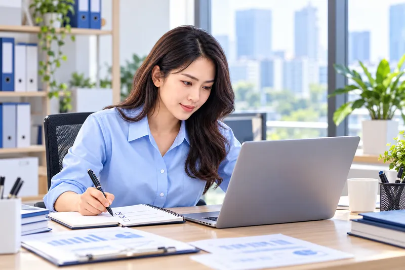 Nhân viên kiểm tra danh sách việc và duyệt kết quả do AI Agent tạo ra