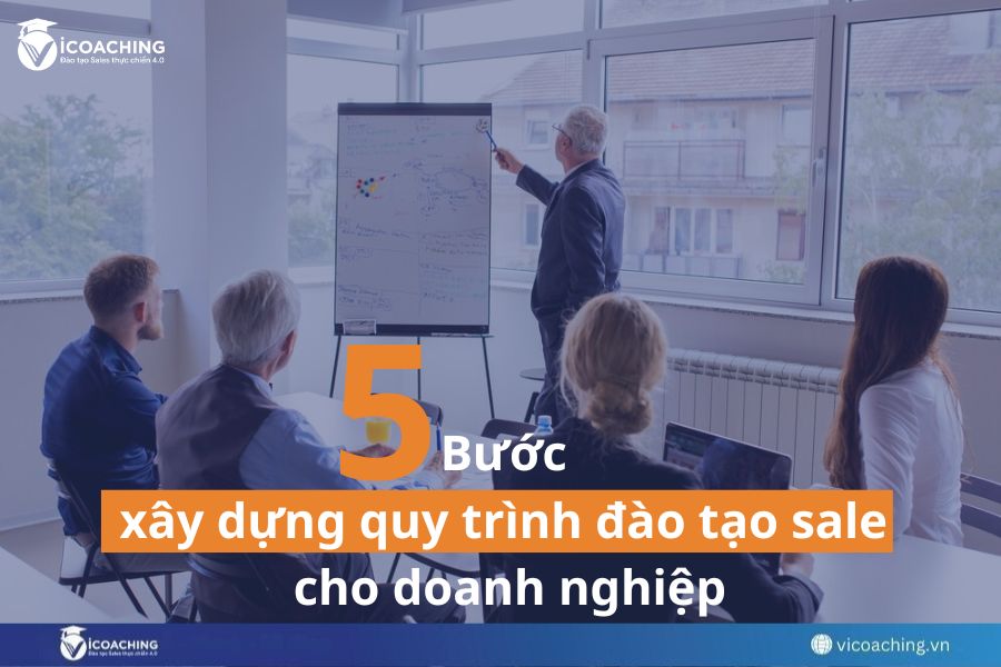 5 bước xây dựng quy trình đào tạo sales
